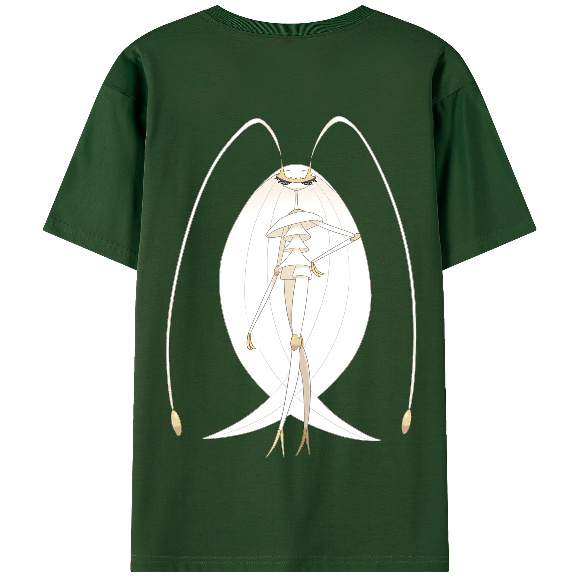 （画像用） ポケットモンスター Pokémon 綿100％半袖Tシャツ（背面プリント）